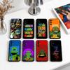 T-Teenage M-Mutant Ninja Turtles Phone Case Black Silicone Soft For Samsung S25,S24,S21,S22,S23,S30,Ultra,S20,Plus,Fe,Lite