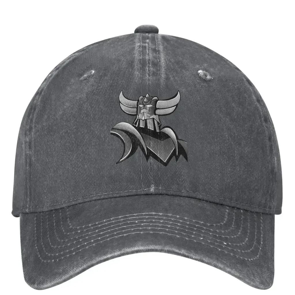 Mazinger Z UFO Robot Grendizer Denim Baseball Cap Tennis Skate Trucker Hat Unisex Teens Classic Sun protection Baseball Caps