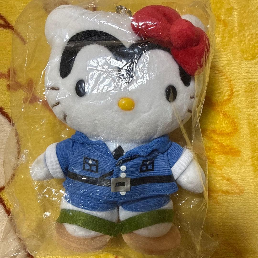 Hello Kitty Plush Mascot Kochikame Collaboration