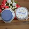 Portable Transparent Double-sided Round Puff Case Cushion Storage Mini