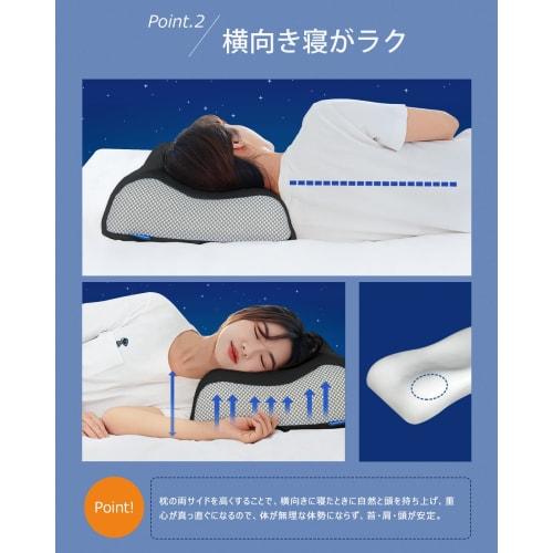 Sunrising Bedding's Memory Foam Pillow, 64cm Wide X 40cm Deep, Provides a Comfortable, High-rise Pillow for Side Sleepers, a Comfortable Fit for Your