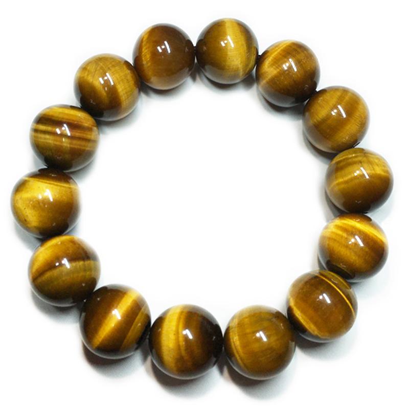 8mm Natural Stone Buddha Bracelet Brown Tiger Eyes Beads Bracelet For Men Women Healing Bracelets Jewelry