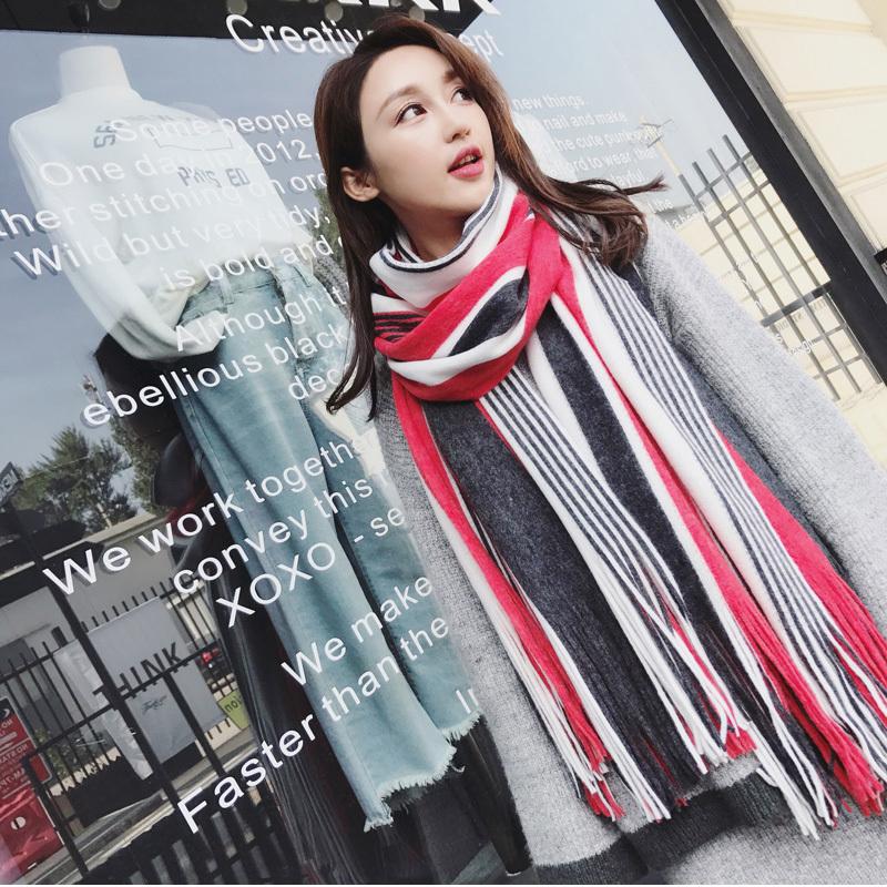 Scarf for Women Plaid Scarves Winter Warm Oversized Pashmina Tartan Scarves