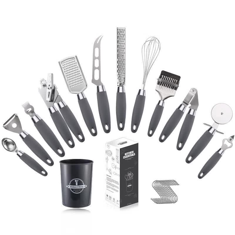 MDNG 12-Piece Stainless Steel Kitchen Utensil Set