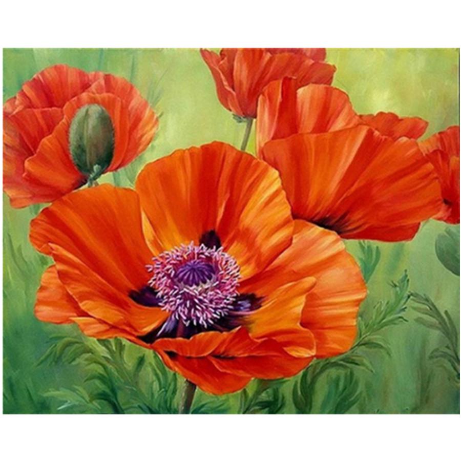 Full 5D Diy Diamond Painting Beautiful Flower Diamond Embroidery Full Lay Anime Cross Stitch Kits Home Decor Handmade Gift