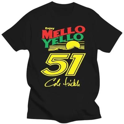 Cole Trickle Days of Thunder Mello Yello 51 TShirt Music Festival Special Unisex Cotton T Shirt Oversized Tshirt Mens Clothing