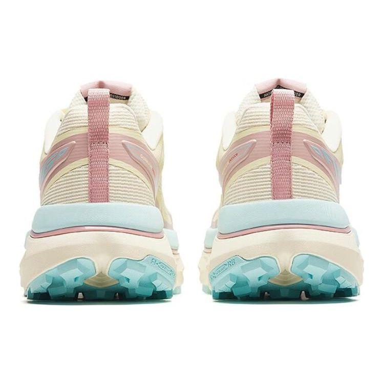 Anta Champion Series Ago Waterproof Low-Top Running Shoes Women Sneaker White Pink 922416606A-3