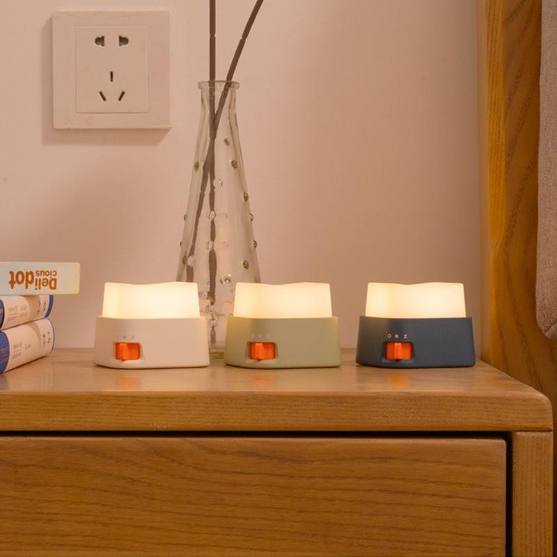 Mini Button Lights USB Recharging Infinite Dimming Table Decorations Night Lights Creative Holiday Gifts Atmosphere Lights
