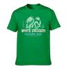 Unisexs Cotton Tshirt White Dragon Noodle Bar Los Angeles California Printed Casual Tee