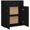 Beistelltisch im Wohnzimmer, Aufbewahrungsschrank im Flur, Eckschrank, seitlicher Schrank mit Schubladen, 60x30x75 cm