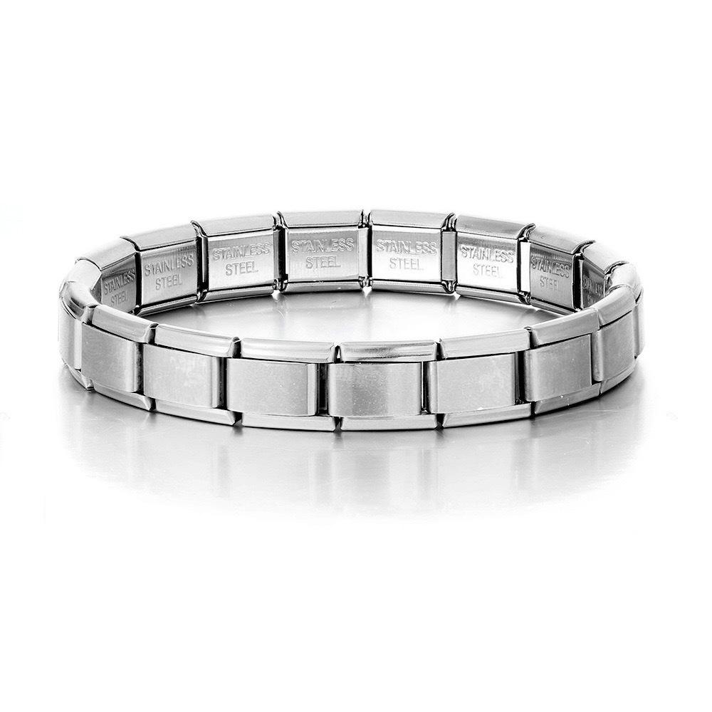 Trendy Stainless Steel Engraved Bracelet: Simple, Fashionable, Versatile, Elastic, Adjustable Titanium Steel Design