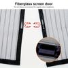 Magnetisk anti-mygg dørgardin Insektsikker dørskjerm Stille lukking God ventilasjon Sterke magneter Rivebestandig Balkong Stue