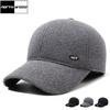 Winter Warm Baseball Cap for Men Outdoor Ear Protection Baseball Hat Casual Dad Hat Coldprof Trucker Hats