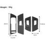 Carbon Fiber Car Interior Door Handle Panel Trim Cover For Volkswagen VW Magotan Arteon Window Control Panel Sticker