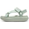 Bobs Pop Ups 3 Sandalias Deportivas Antideslizantes Duraderas Sandalias para Mujer Verde 113746-MNT