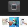 Square Adhesive Buckle without Punching Holes, Waterproof and Moisture-Proof Accessories, Seamless Adhesive Buckle