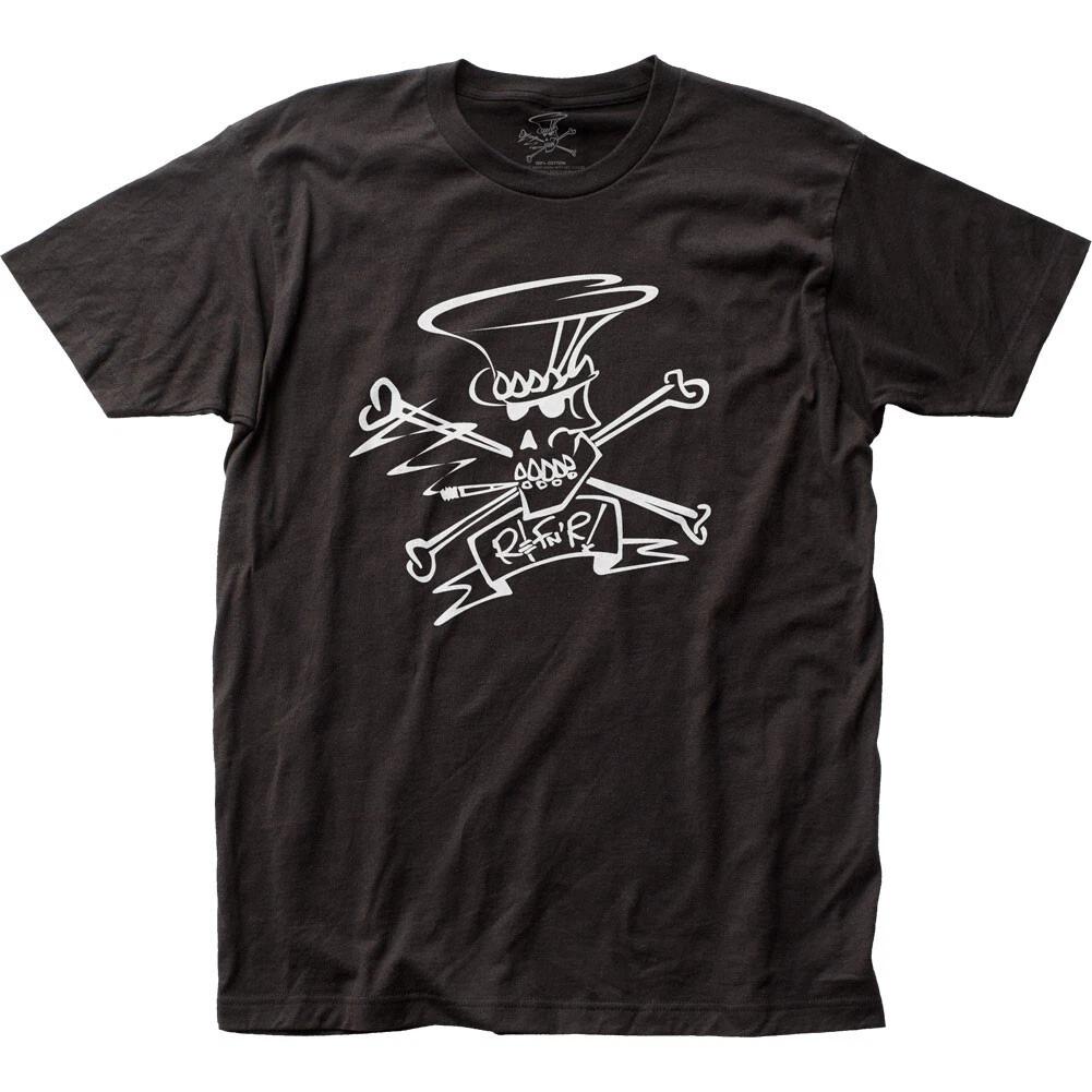 Slash R&FNR Mens T Shirt Rock And Roll Classic Band Tee Guns N Roses New Black