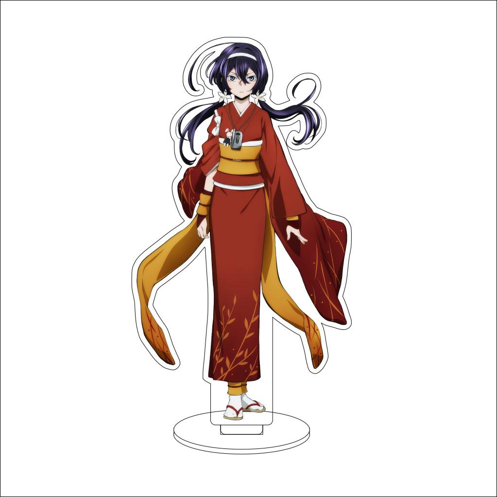 16CM Anime Cosplay Acrylic Stand Ornaments Edogawa Rampo Kunikida Doppo Dazai Osamu Figure Stand Halloween Christmas Gifts
