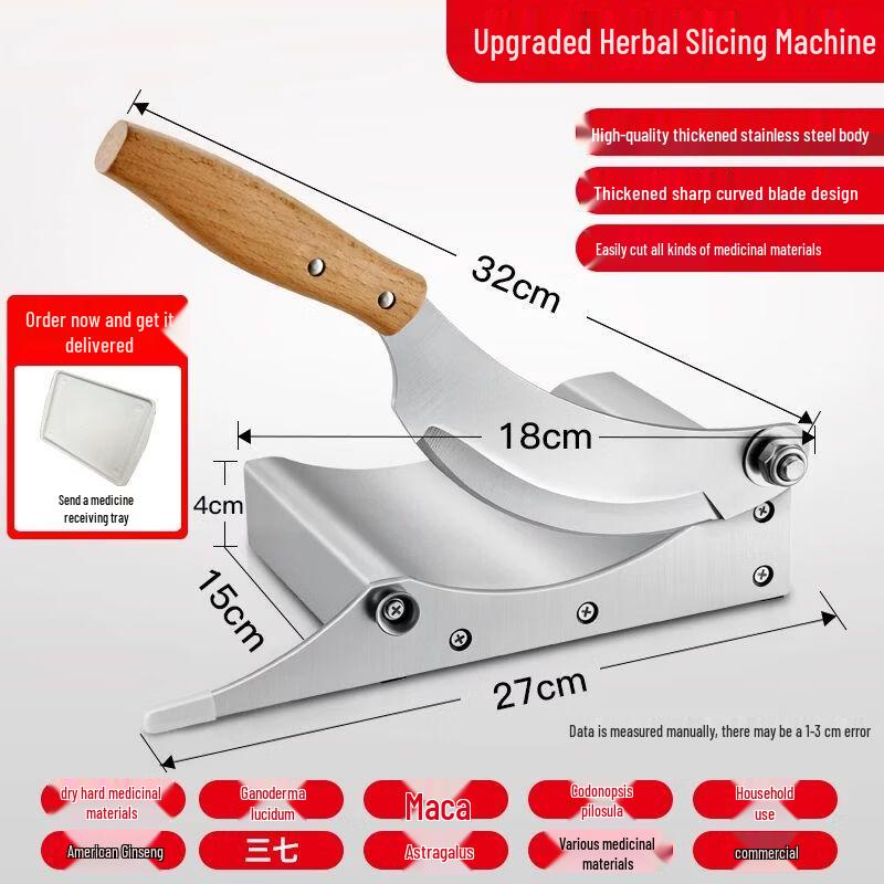 Compact Herbal Medicine Slicer