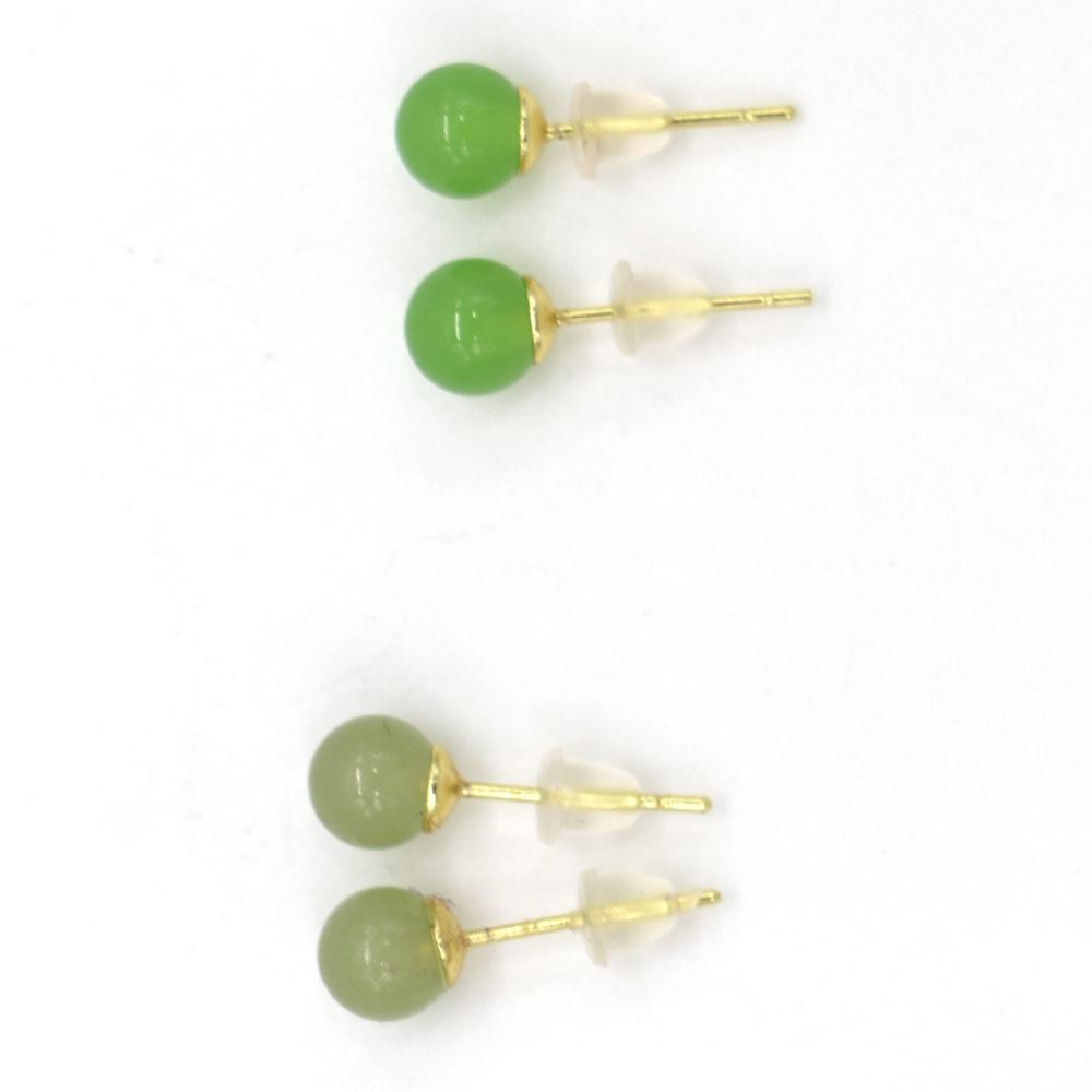 Chinese Style Jewelry Bead Stud Earrings Female Earrings   Earrings Korean Style Earrings