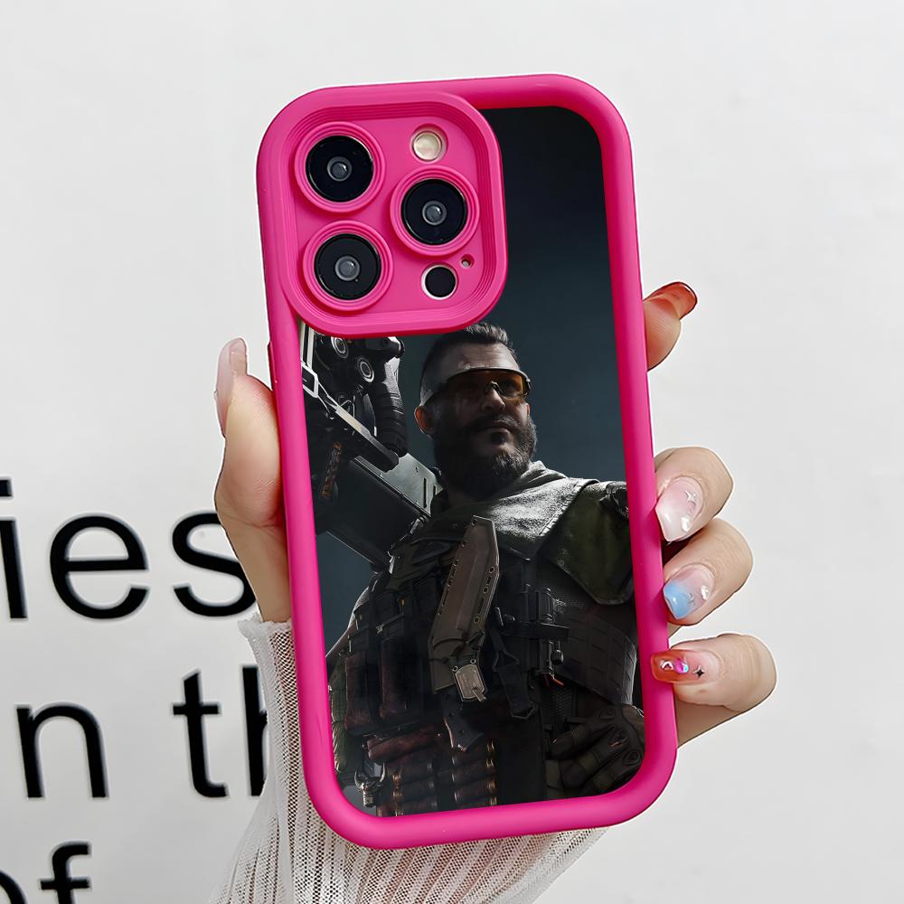 Game Delta Force Thicken TPU Mobile Phone Case for iPhone 17 16 15 14 13 12 11 Air Pro Max Plus Colorful Cover