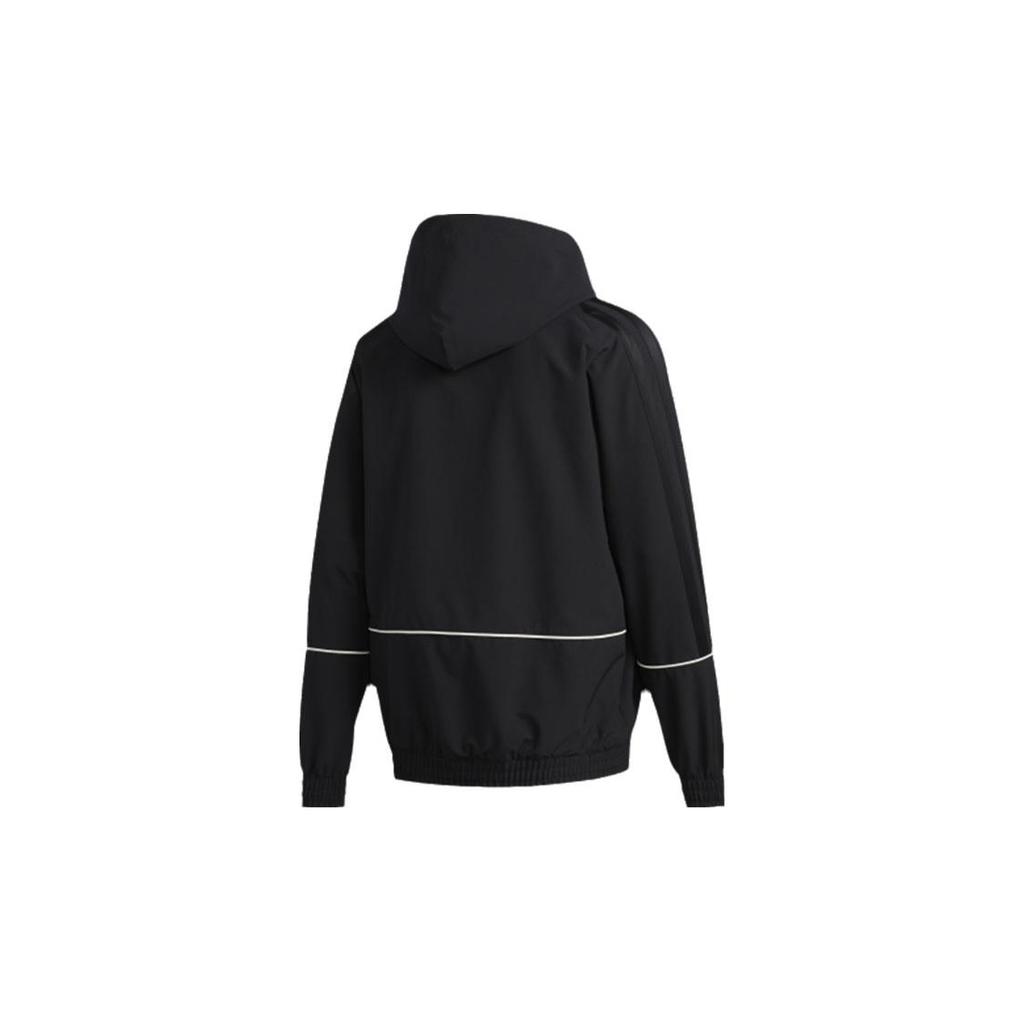 adidas Sweatshirts Men's Black Hooded Moderate Regular FR5736