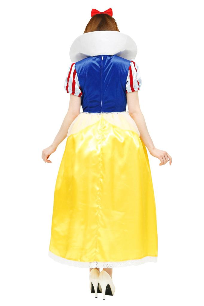 Sparkly Princess Snow Princess Costume [Clear Stone] Women's 155cm-165cm