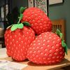 Cuscino a Forma di Fragola Peluche da Abbracciare: Carina Bambola Frutta per Letto e Divano, Regalo di Compleanno