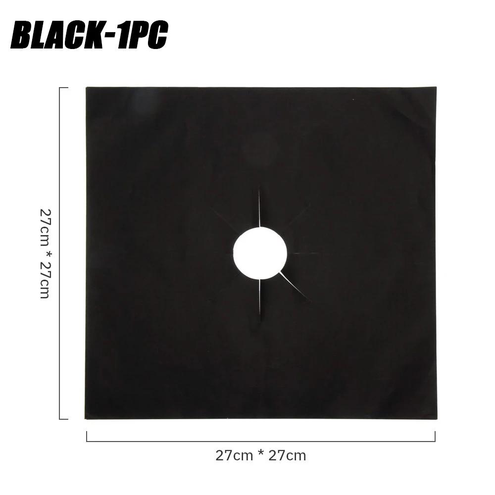 1-15PCS Gas Stove Protector Mat Reusable Washable High Temperature Resistant Oil Stain Proof Non-Toxic Easy Clean Kitchen Mat