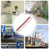 10pcs Fork Type 12 Postions Terminal Strip Multifunctional Copper Terminal Blocks For Computer