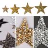 24Pcs Rhinestones Star Appliques Iron on Star Patches for Clothes Dress Pants Jeans Hat Bag Clothing Embellishments