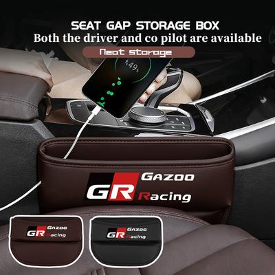 Multifunctional Car Seat Seat Storage Box Interior Accessories For GR Yaris Corolla Prius Aqua Vios Mirai Hilux Auris CHR