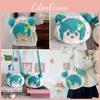 Miku Hatsune Cartoon Plush Backpack Withcute Maruko Head For Commuting Daily