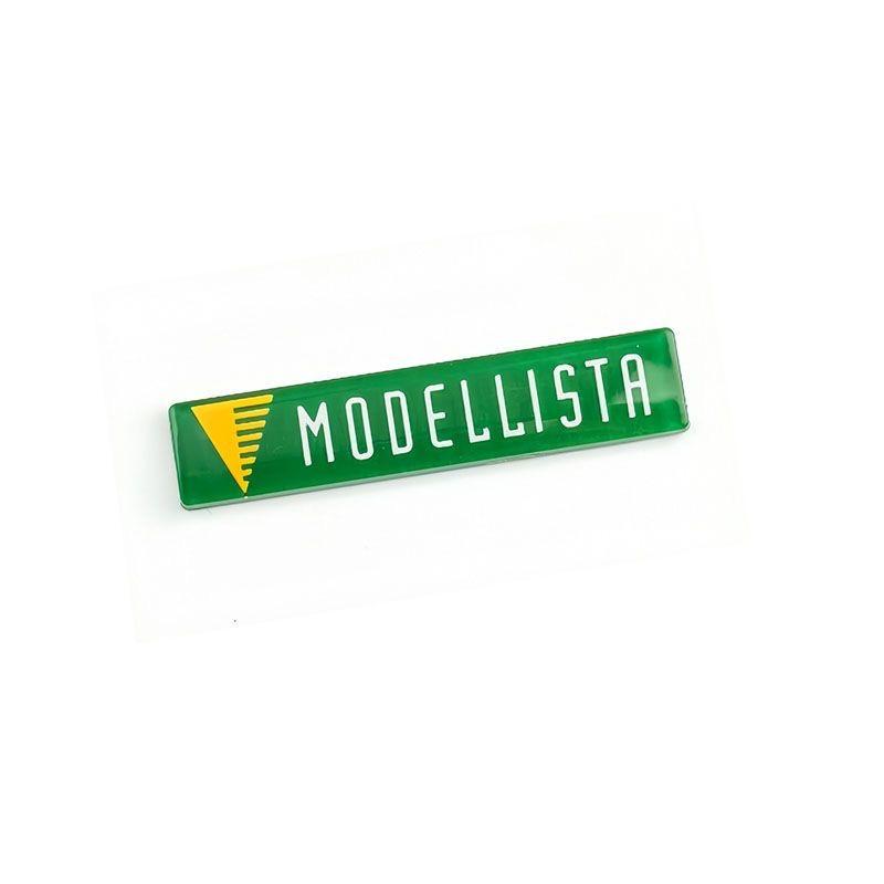 1Pcs MODELLISTA Emblem Logo Rear Trunk Front Grill Fender Side Badge Sticker Styling Accessories