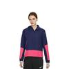 DECATHLON SAILING 300 Color-blocking Outdoor Leisure Sports Zipper Hooded Jacket Jacket Women's Navy Blue