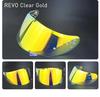 Electroplated Sun Visor for V-12/TARGO Thunder 3 Stinger Helmet