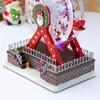 Musical Rotating Ferris Wheel Decorative Music Box 360 Degree LED Lights USB A0KF