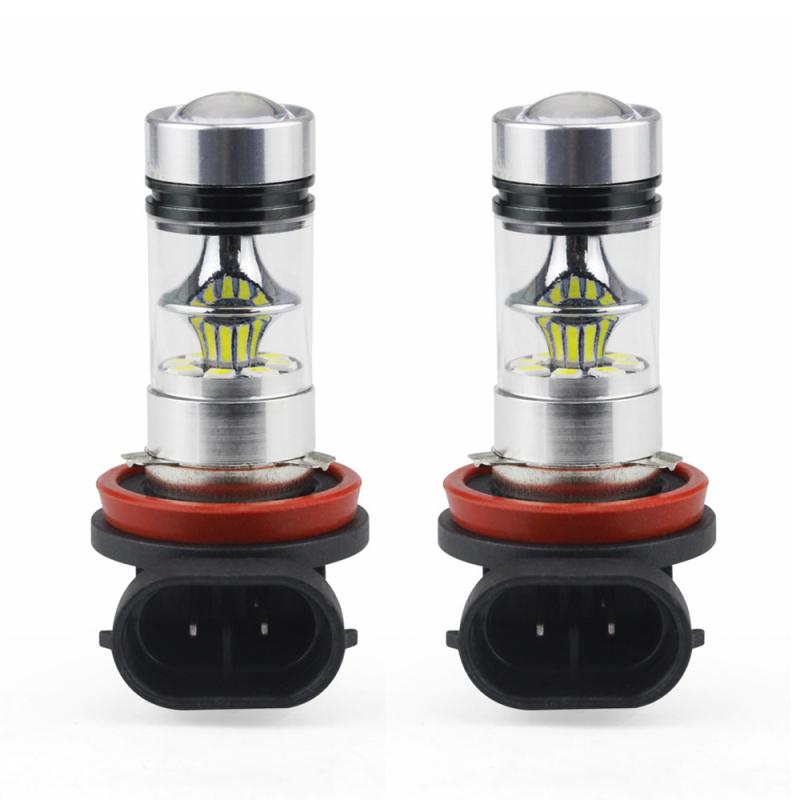 H9 Led H7 H11 9005 HB3 9006 HB4 100W 6000K Super White LED Fog Light Car Anti Fog Light Bulb Foglamps Led Headlight