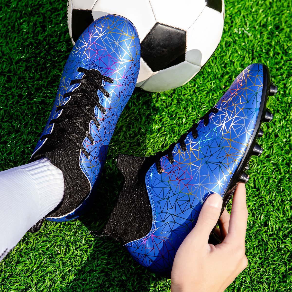 Мужские футбольные бутсы подростковые дышащие футбольные бутсы профессиональная игровая — фото 10