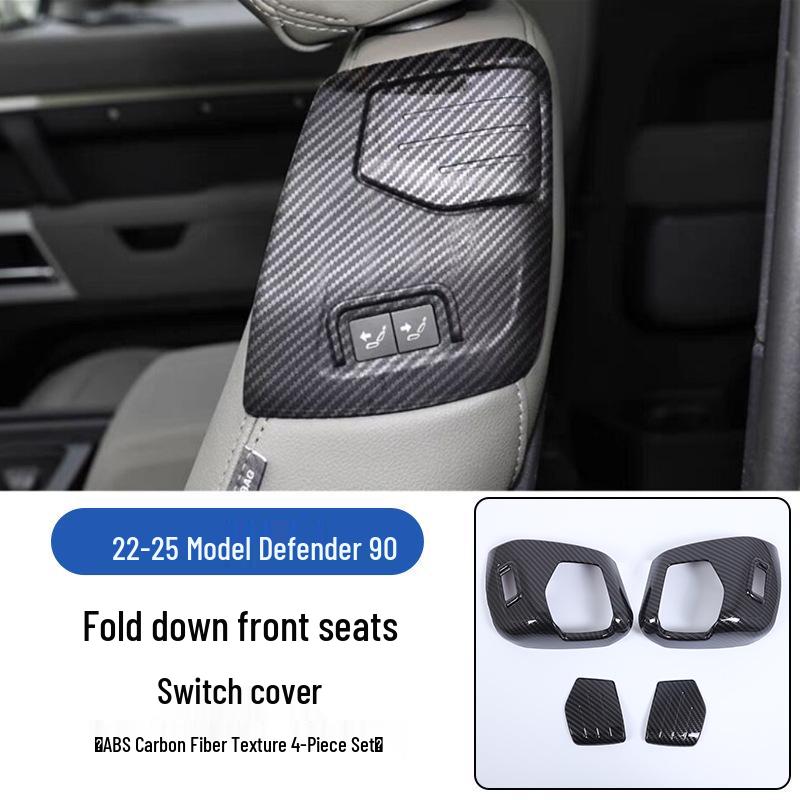 Interior Trim Cover for 2020-2025 Land Rover Defender 90 Front Seat Fold-Down Switch