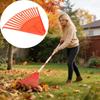 Plastic Grass Rake High Strength Garden Rake Transplanting Leaf Rake  Narrow Space Gardening