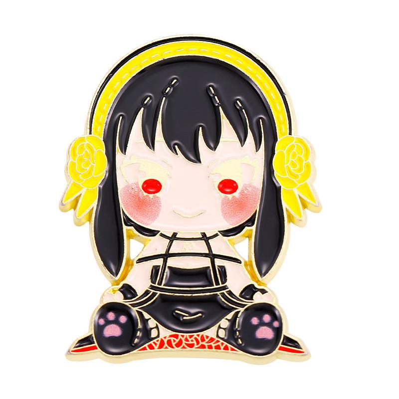 

Fashionable Anime Character Alloy Brooch Cute And Creative Pin For Men And Women XZ6971