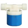 Fully Automatic Blue & White Plastic Water Level Control Valve with 4-Point Side Inlet for Water Tanks