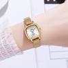 Light Luxury Fashion Simple Premium Square Small Dial Temperament Mesh Strap Waterproof Quartz Ladies Watch