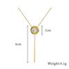 Real Gold Cold Necklace In The E-Commerce Good Goods Furnace, Women'S Collarbone Chain With Jewelry