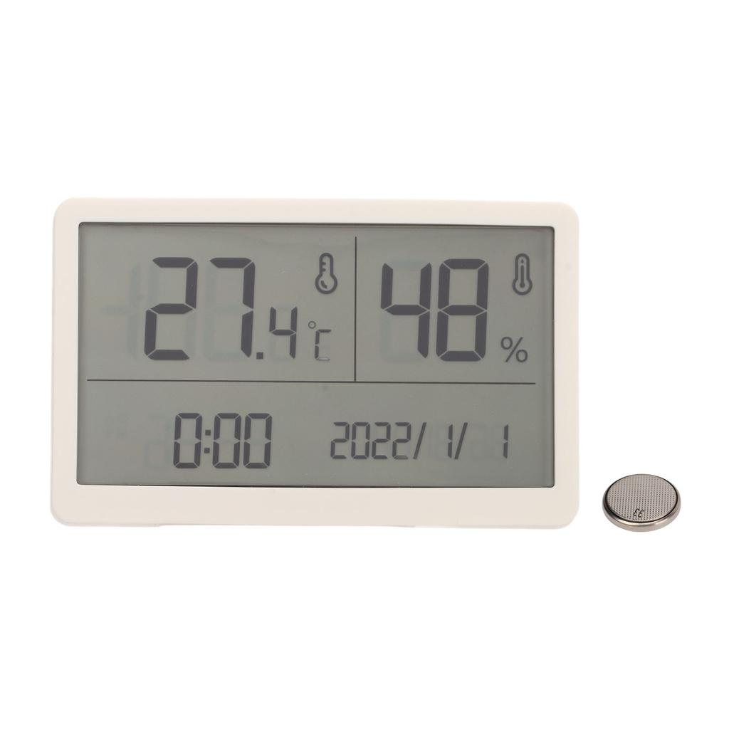 Temperature Humidity Monitor Temp Tester Digital Display Thermometer Hygrometer for Home Room