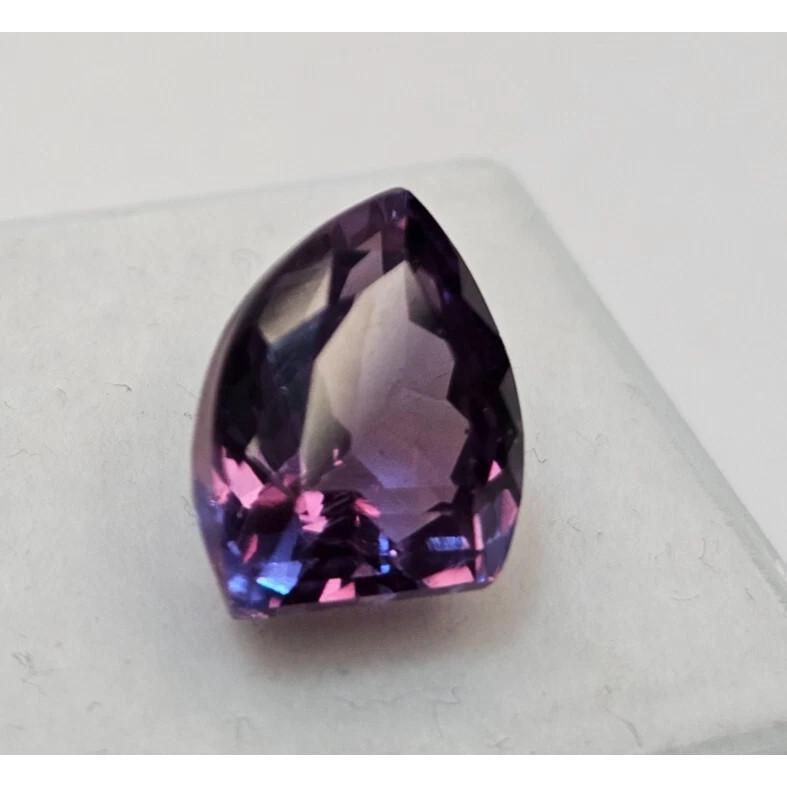 Beautiful Natural Alexandrite Color Change Fancy 8 Ct Certified Loose Gemstone