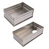 Sauna Stone Holder Multi Purpose Portable Stainless Steel Sauna Stone Basket for Charcoal Wood Burning Stove Sauna Stone Basket