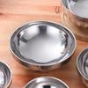 Cmaos 16cm Kids' Double-Layer Insulated 304 Stainless Steel Bowl (3-Pack)