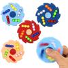 Magic Rotating Bean Puzzle Cube Fingertip Spinner Anti-Anxiety Stress Relief Fidget Toys For Kids Party Favors Classroom Prizes